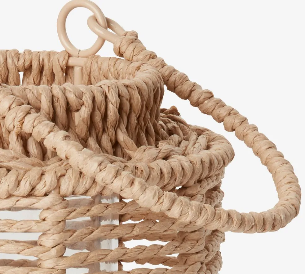 Latarnia MANDRUP Ś15xW20cm naturalny