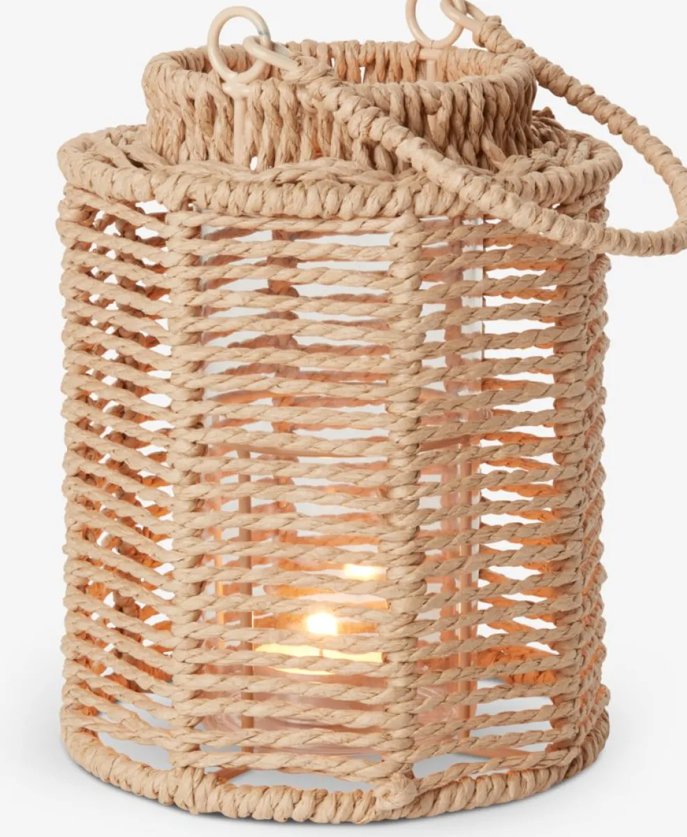 Latarnia MANDRUP Ś15xW20cm naturalny