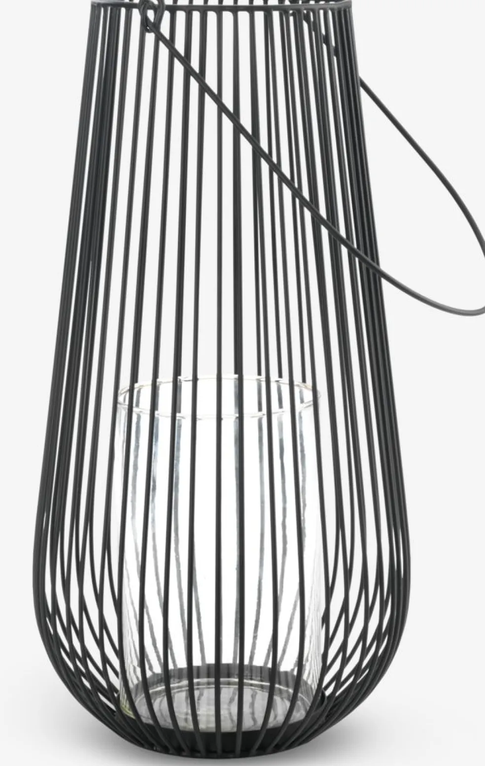 Latarnia MELIAS Ś24xW46cm czarny
