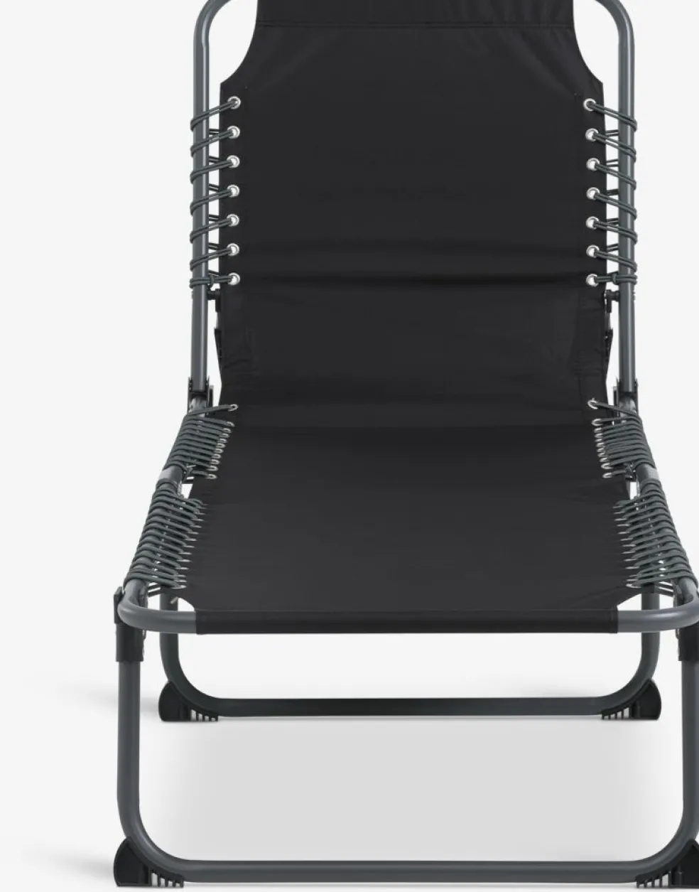 Leżak HALDEN S60xD189 czarny