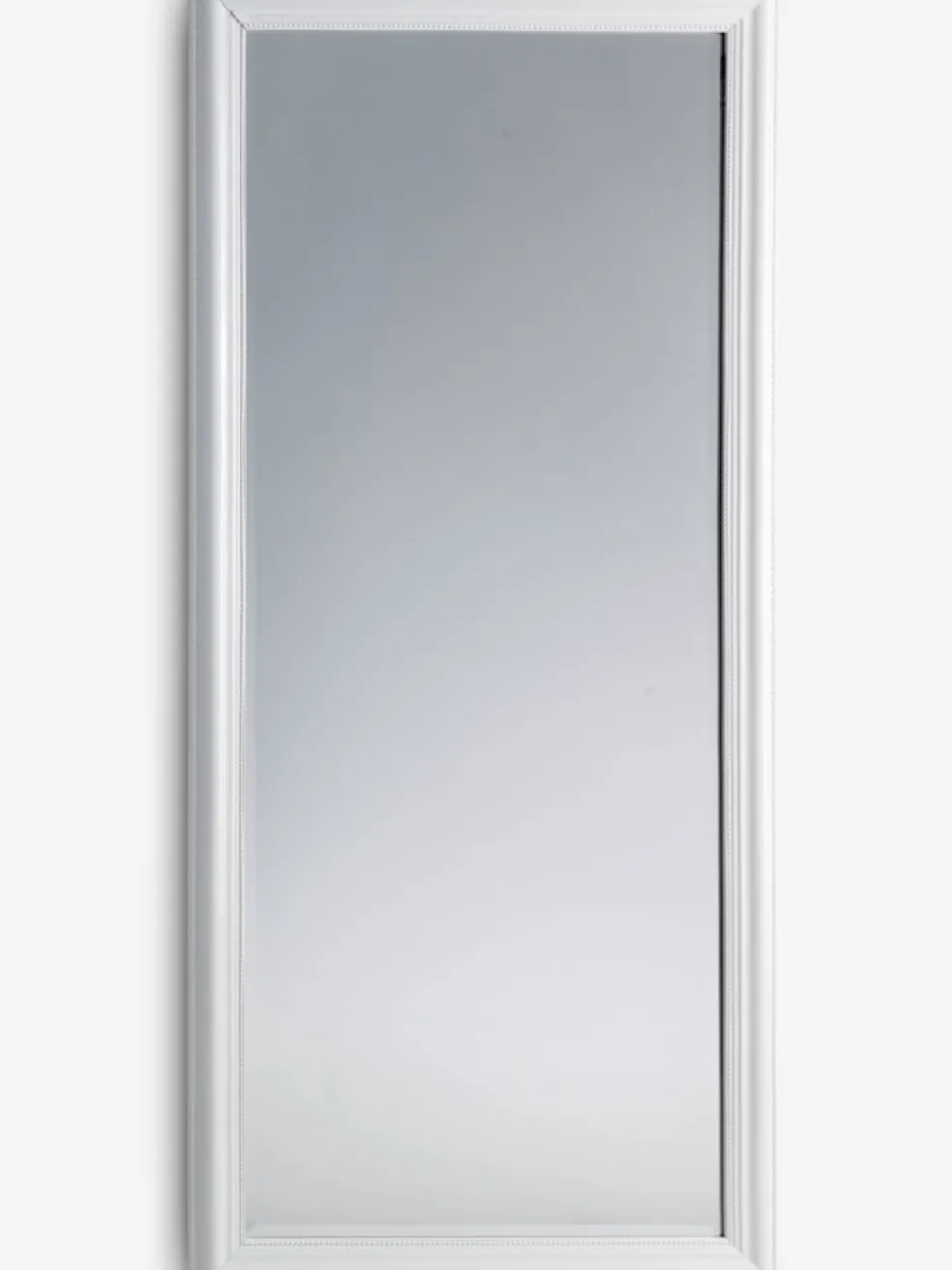 Lustro MARIBO 72x162 wysoki połysk biały