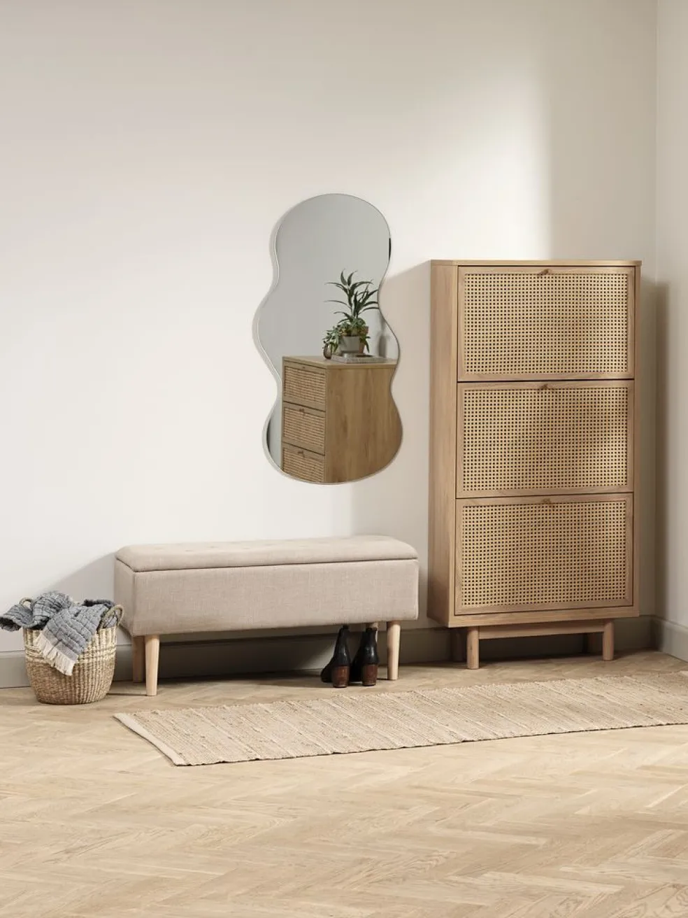 Lustro REJSBY 50x100 kształt organiczny