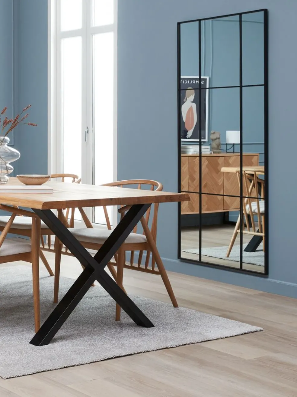 Lustro STUDSTRUP 80x180 czarny