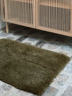 Mata łazienkowa SANDVIKEN 60x90cm oliwkowy mikrowł. KRONBORG