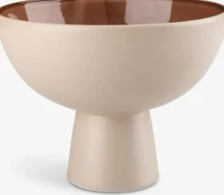 Miska CHRIS Ś21xW16cm beżowy/terracotta