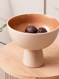 Miska CHRIS Ś21xW16cm beżowy/terracotta
