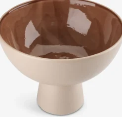 Miska CHRIS Ś21xW16cm beżowy/terracotta