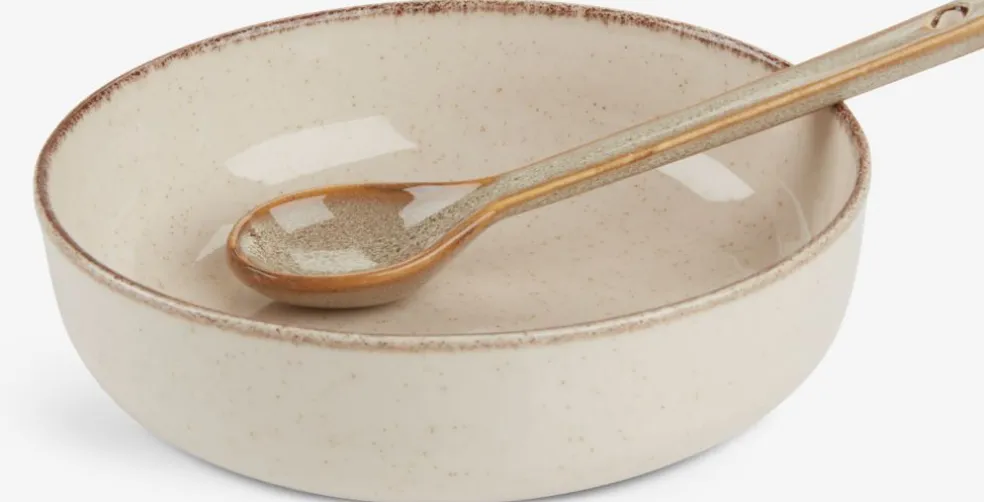 Miska FERDUS Ś15cm porcelana beżowy