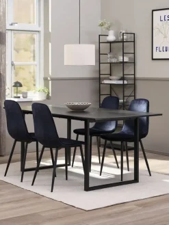MOSELUND D180 ceramika + 4 BISTRUP granatowy aksamit