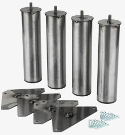Nogi do materaca Ś5xW23cm stal 4 szt