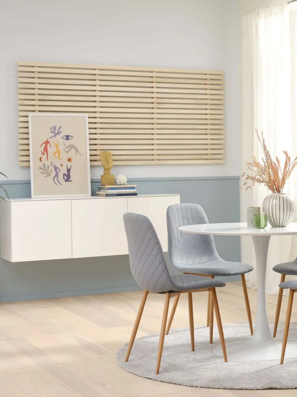 Panel ścienny KETTINGE 160x90 naturalny
