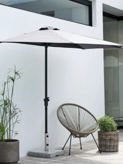 Parasol na balkon KOLDING S270xD135 szary