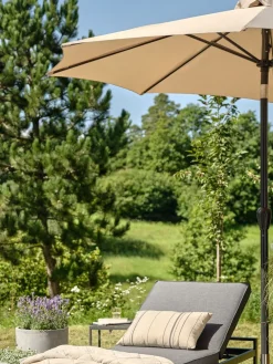 Parasol ogrodowy AGGER Ś300 beżowy