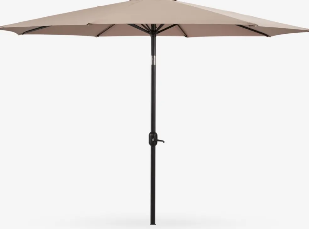 Parasol ogrodowy AGGER Ś300 ciemnopiaskowy