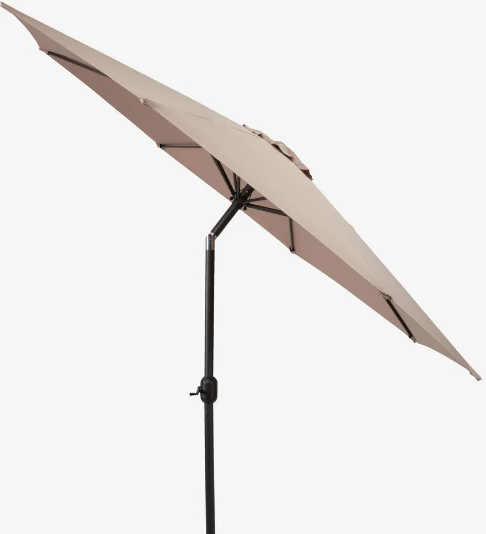 Parasol ogrodowy AGGER Ś300 ciemnopiaskowy