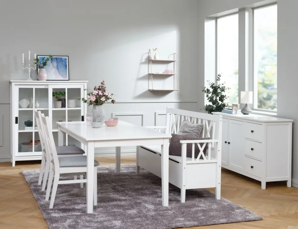 Półka ścienna HIRTSHALS różowy