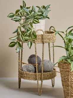 Podest BORRIS Ś26xW43cm naturalny