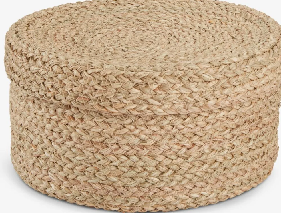 Pojemnik FRITLEV Ś29xW15cm z pokrywką naturalny