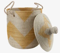 Pojemnik HEDVIG Ś43xW61cm z pokrywką