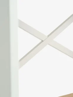 Regał INTRUP szeroki 6 półek dąb/biały