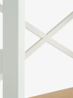 Regał INTRUP szeroki 3 półki dąb/biały