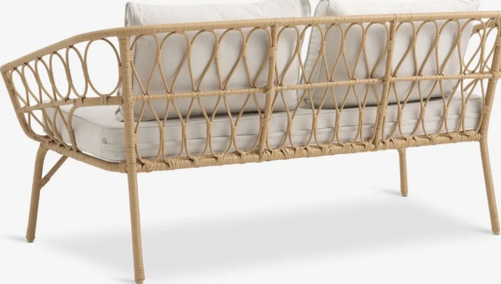 Sofa wypoczynkowa JENNUM 2,5-miejscowy naturalny