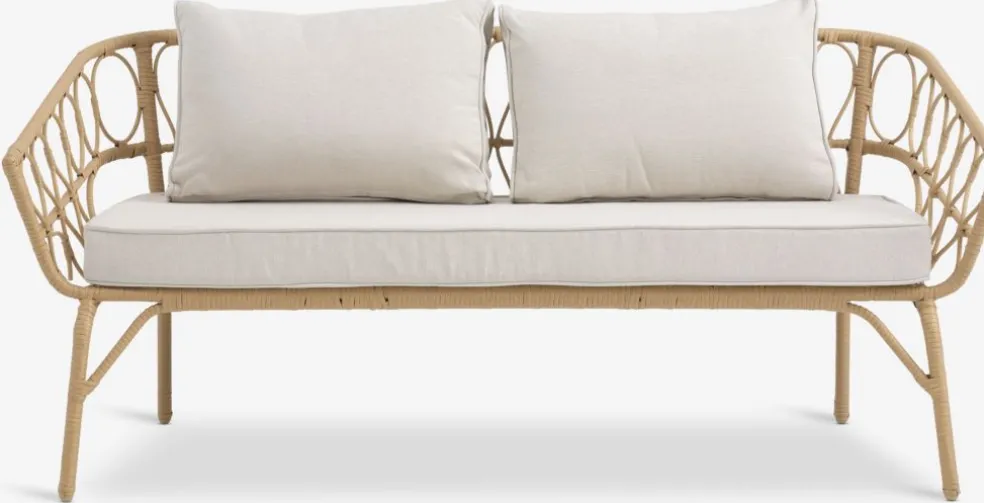 Sofa wypoczynkowa JENNUM 2,5-miejscowy naturalny