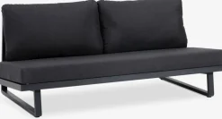 Sofa wypoczynkowa OSEN 3-miejs. szybkoschnący ciemnoszary