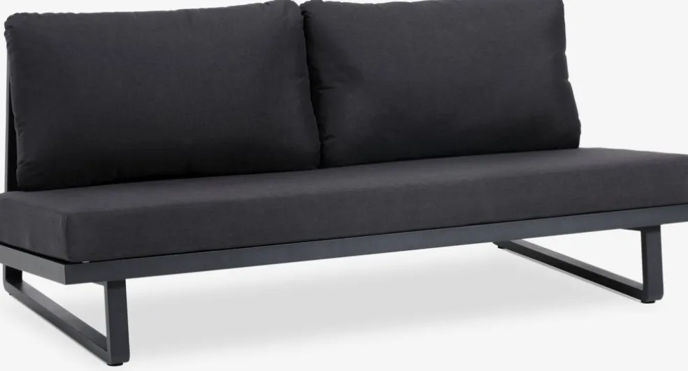 Sofa wypoczynkowa OSEN 3-miejs. szybkoschnący ciemnoszary