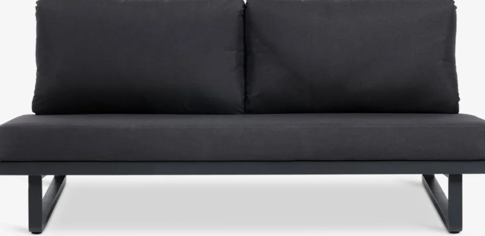 Sofa wypoczynkowa OSEN 3-miejs. szybkoschnący ciemnoszary