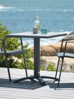 Stół bistro HOBRO S70xD70 szary