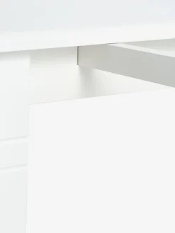 Stół KIRKEBY 80x130/220 biały