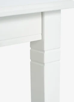 Stół KIRKEBY 80x130/220 biały
