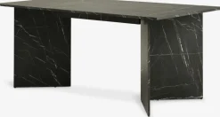 Stół KRONDAL 90x180 kolor marmuru czarny