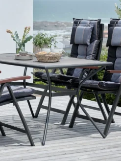Stół ogrodowy LARVIK S90xD150 szary