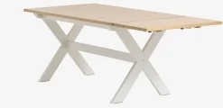 Stół VISLINGE 90x150 naturalny/biały