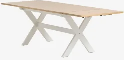 Stół VISLINGE 90x150 naturalny/biały