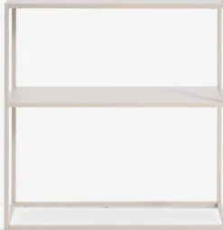 Stół-konsola VIRUM 26x80 z półką beżowy
