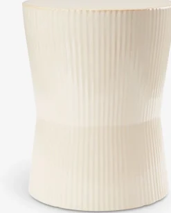 Stojak SIGMUND Ś23xW30cm kremowy