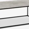 Stolik kawowy DOKKEDAL 75x115 kolor betonu