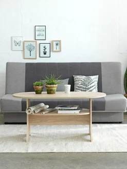 Stolik kawowy HJERM 60x120 dąb