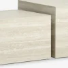 Stolik kawowy ROLSTED 58x58/50x50 kolor marmuru 2sz