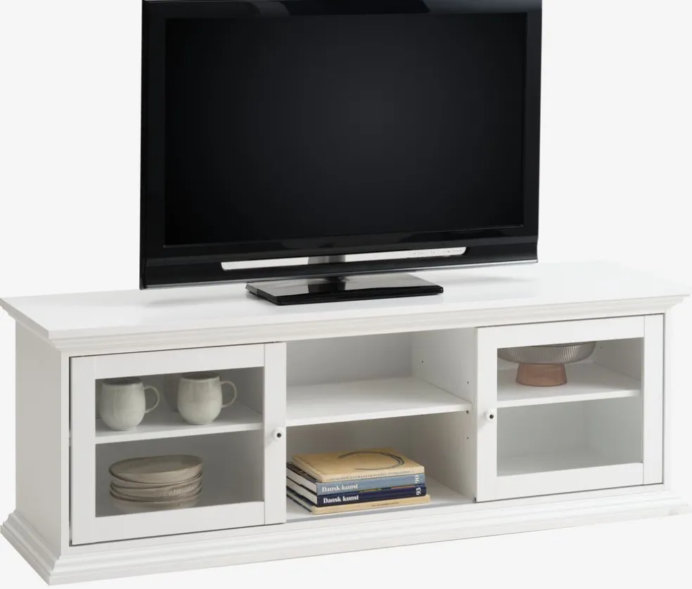 Stolik TV FREDENSBORG biały