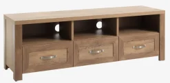 Stolik TV JUNGEN 3 półki dąb dziki
