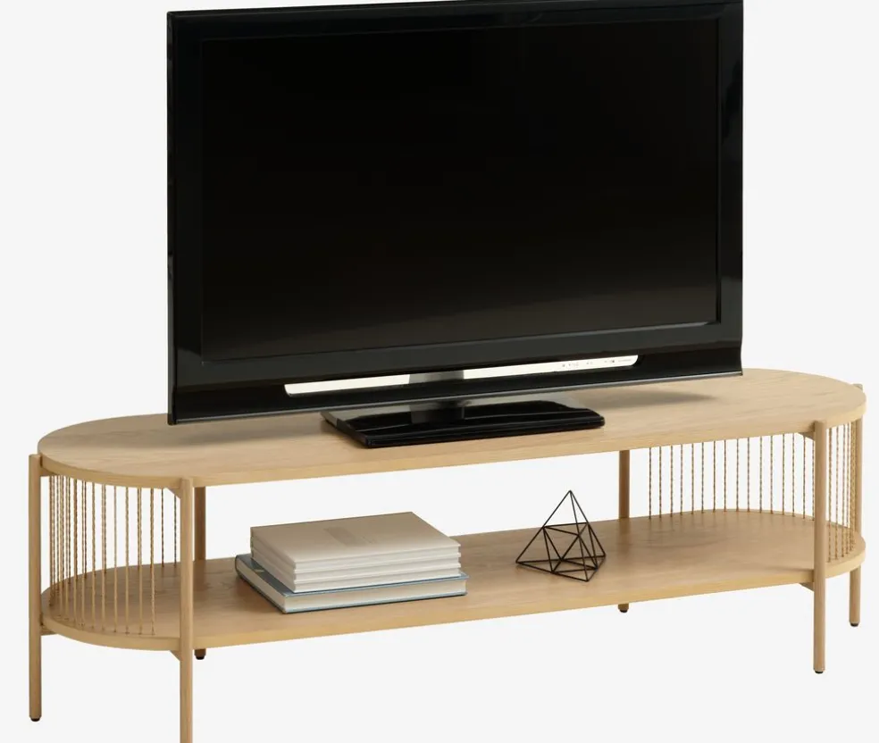 Stolik TV SNESLEV 1 półka kolor dębu