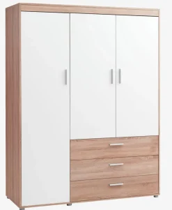 Szafa BIRKELSE 150x198 dąb/biały