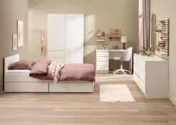 Szafa LIMFJORDEN 120x200 combi biały