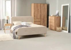 Szafa LIMFJORDEN 120x200 combi naturalny dąb