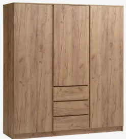Szafa LIMFJORDEN 180x200 combi naturalny dąb