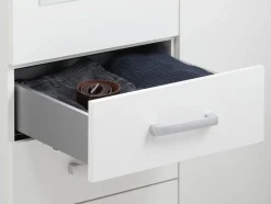 Szafa VELLERUP 101x200 z lustrem dąb